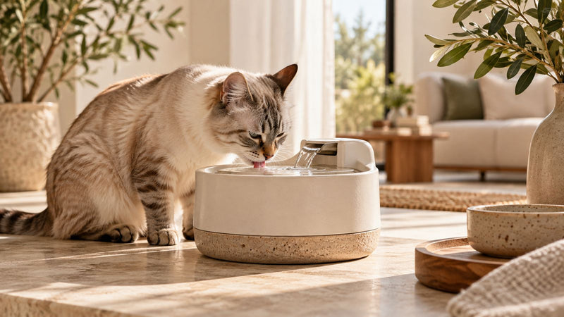 Fontaine à eau pour chat : utile ou gadget ? Comment bien la choisir