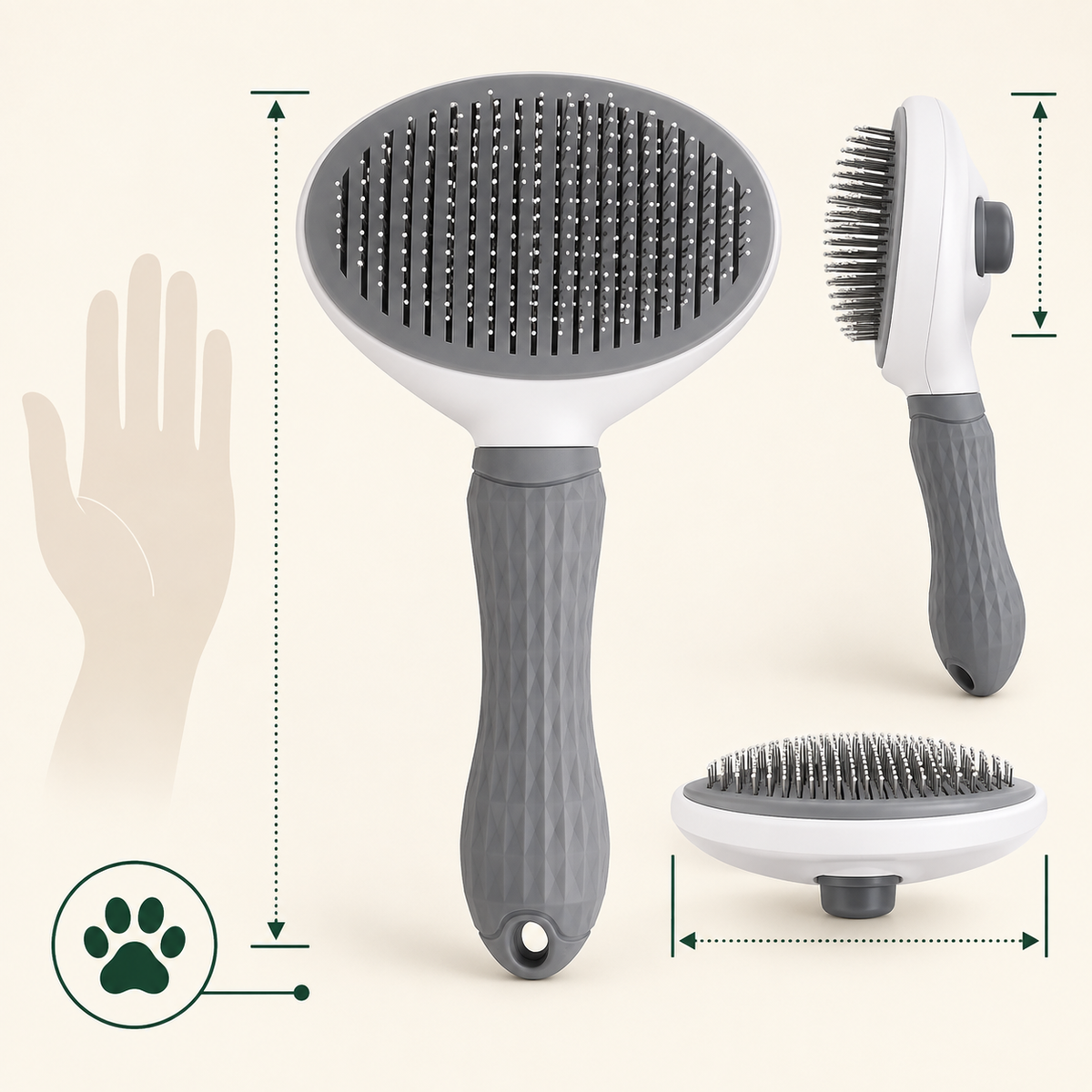 Brosse auto-nettoyante pour chat – photo 6