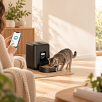 Distributeur de croquettes connecté Wi-Fi pour chat 2 L – photo 8