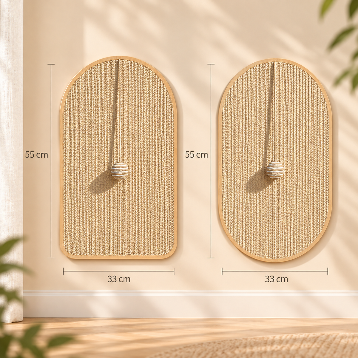 Griffoir mural en sisal pour chat – photo 5