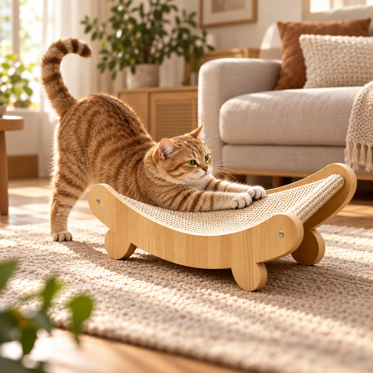 Griffoir transat pour chat – photo 3