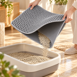 Tapis de litière double couche pour chat – photo 4