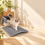 Tapis de litière double couche pour chat – photo 8